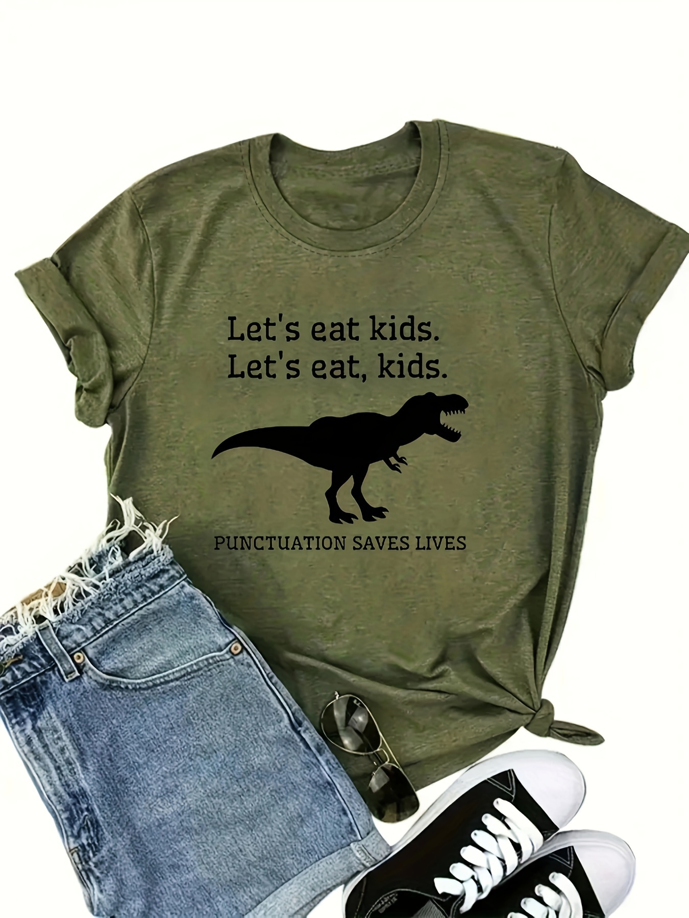 Boys Cute Dinosaur Graphic Print Breathable Soft Cotton - Temu