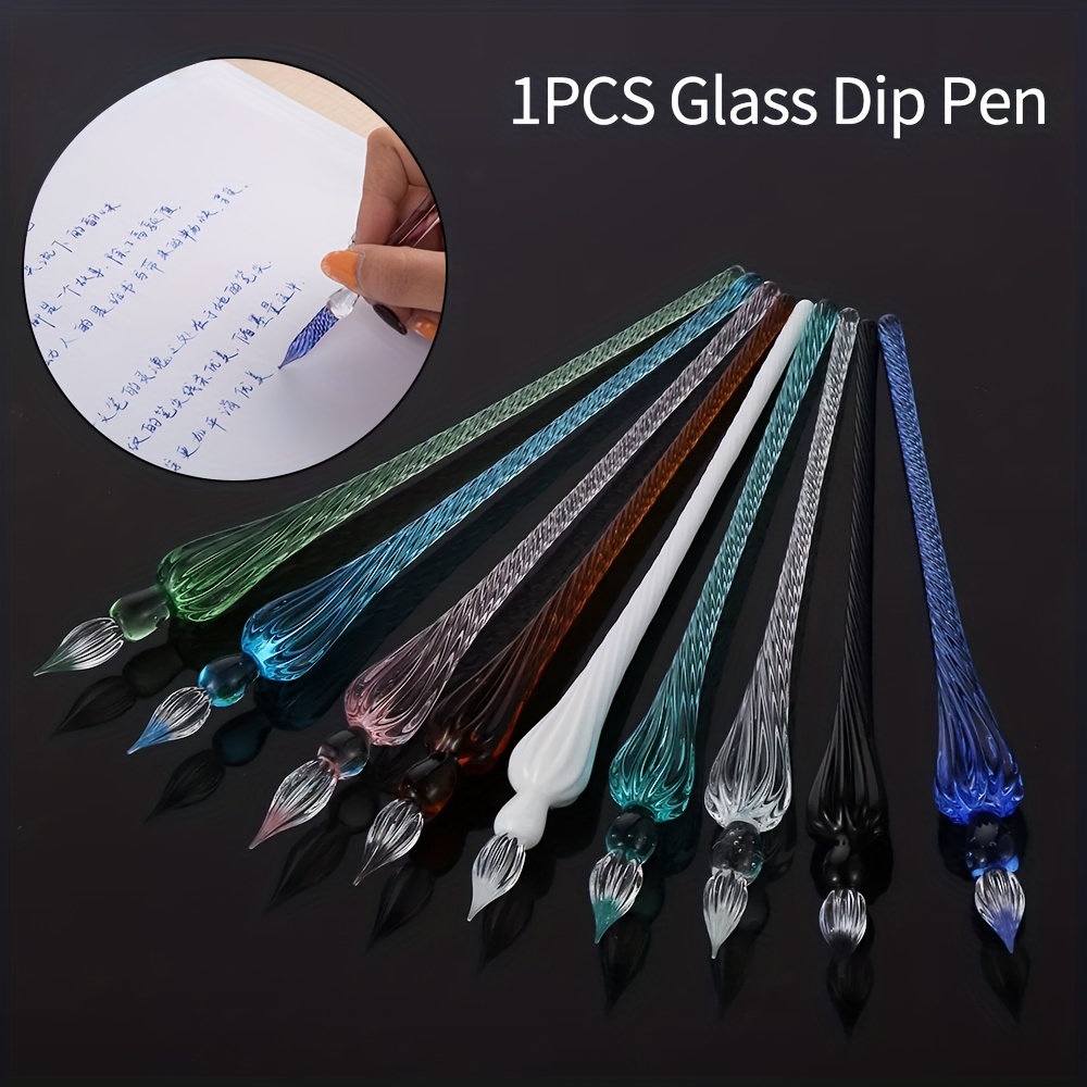 Premium Photo  Watercolor glass for writing utensils blue glass with pens  and pencils