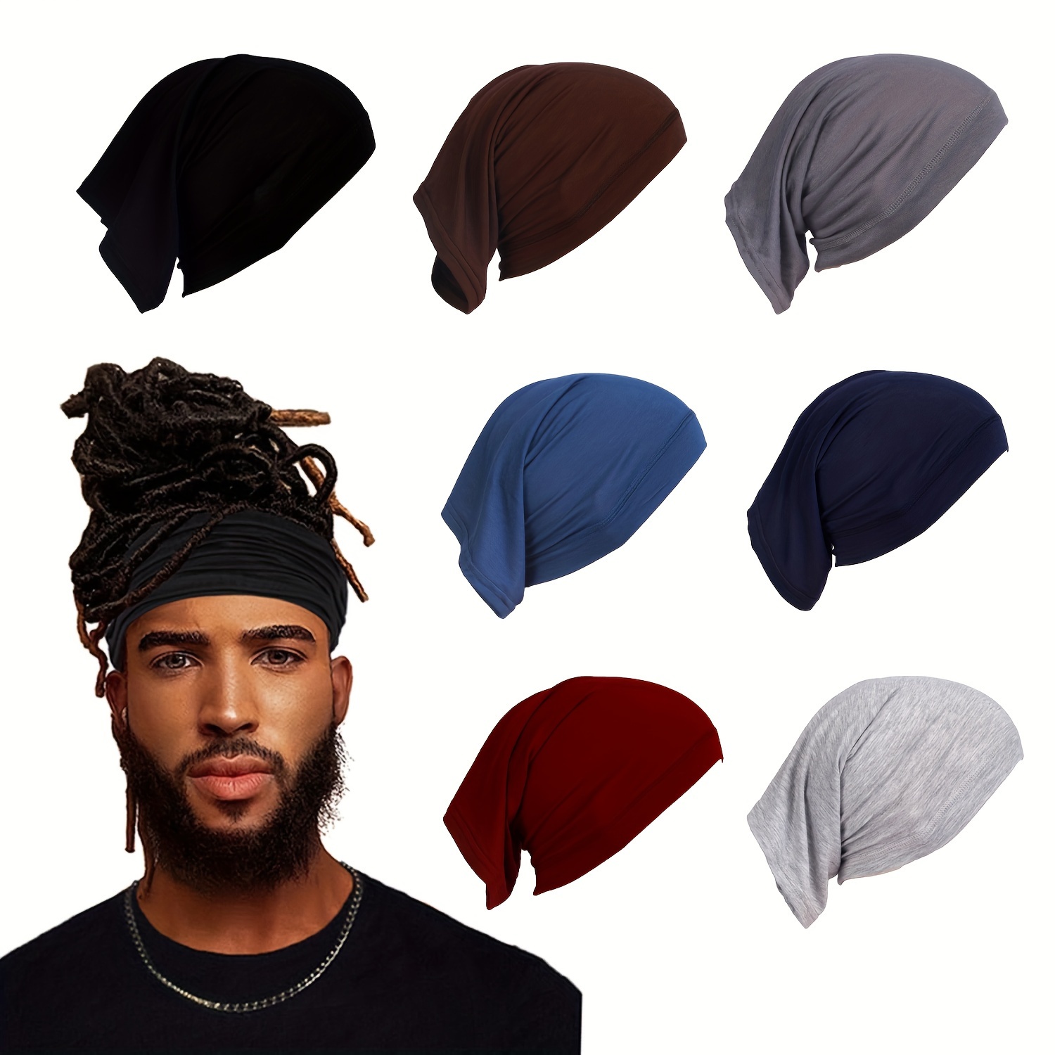 Pañuelo de cabeza cuadrada para hombre y mujer, Bandana deportiva de estilo  Hip Hop, banda para el pelo, pañuelo para el cuello, ropa deportiva para
