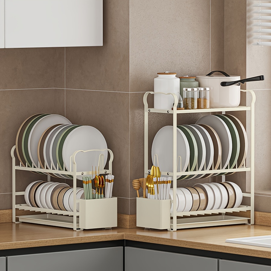 Porta platos en madera, escurridor de platos, Plate rack,woodwork, Dish  rack 