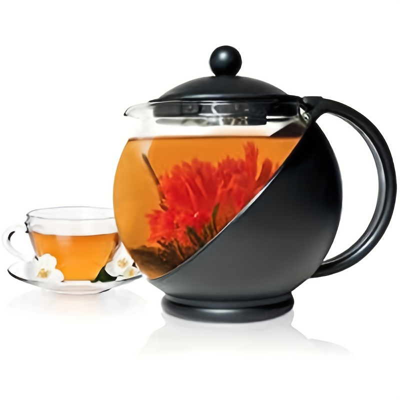 Thermal Coffee Teapot, Insulated Teapot Detachable 1000ml  Sturdy Portable Easy To for Kitchen (13): Teapots