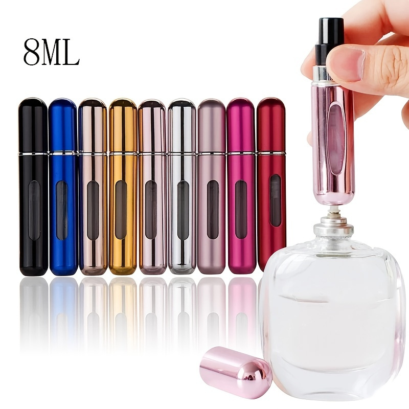 Buy Mini Refillable Perfume Atomizer Tavel Bottle, 5ml Perfume Bottle  Empty, Portable TSA Scent Pump Case for Traveling and Outgoing, 2 Pack,  Black Online at Low Prices in India 