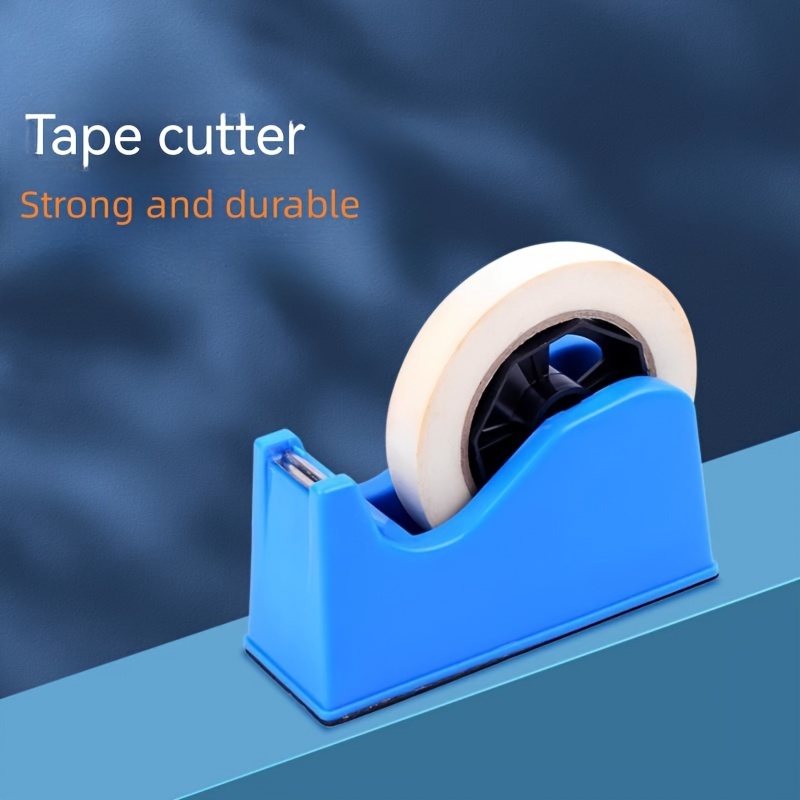1pc Macaron Color Mini Tape Dispenser, Creative Desktop Office Tape Cutter