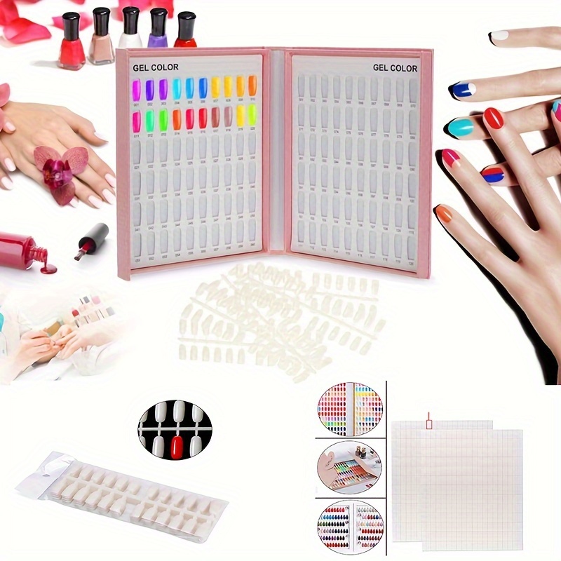 Press On Nail Organizer, Clear Press On Nail Storage Box, Nail Art Display  Packaging Box, Dustproof Fake Nail Storage Case (Not Included Press On Nail