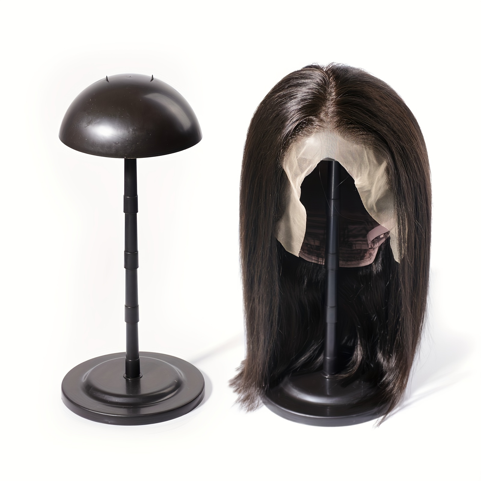 Mini 25.2inch Wig Stand Tripod For Head Training Mannequin Head