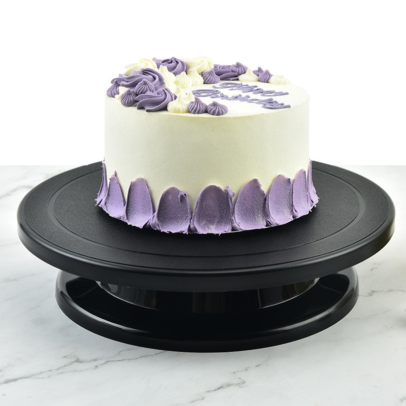 Webake Cake Turntable Non-Slip Rubber Band 11 Inch Rotating Cake Decor