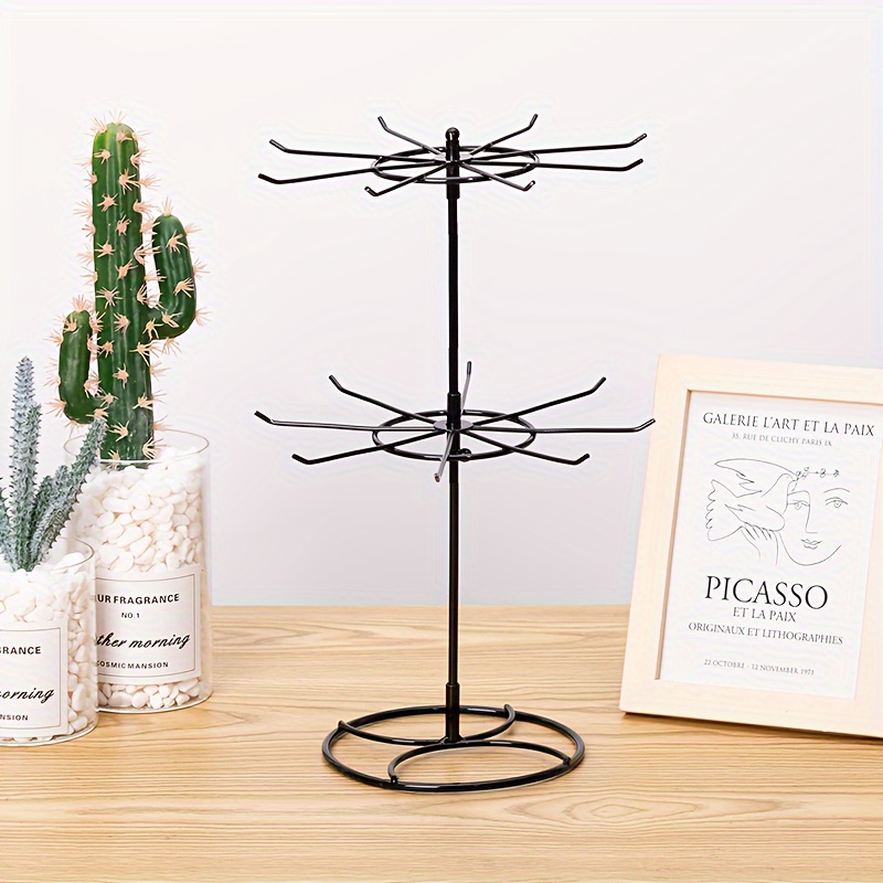 1pc Display Stand For Ornaments Without Fish Tank Aerial Plant Stand Glass  Fish Tank Hanging Stand