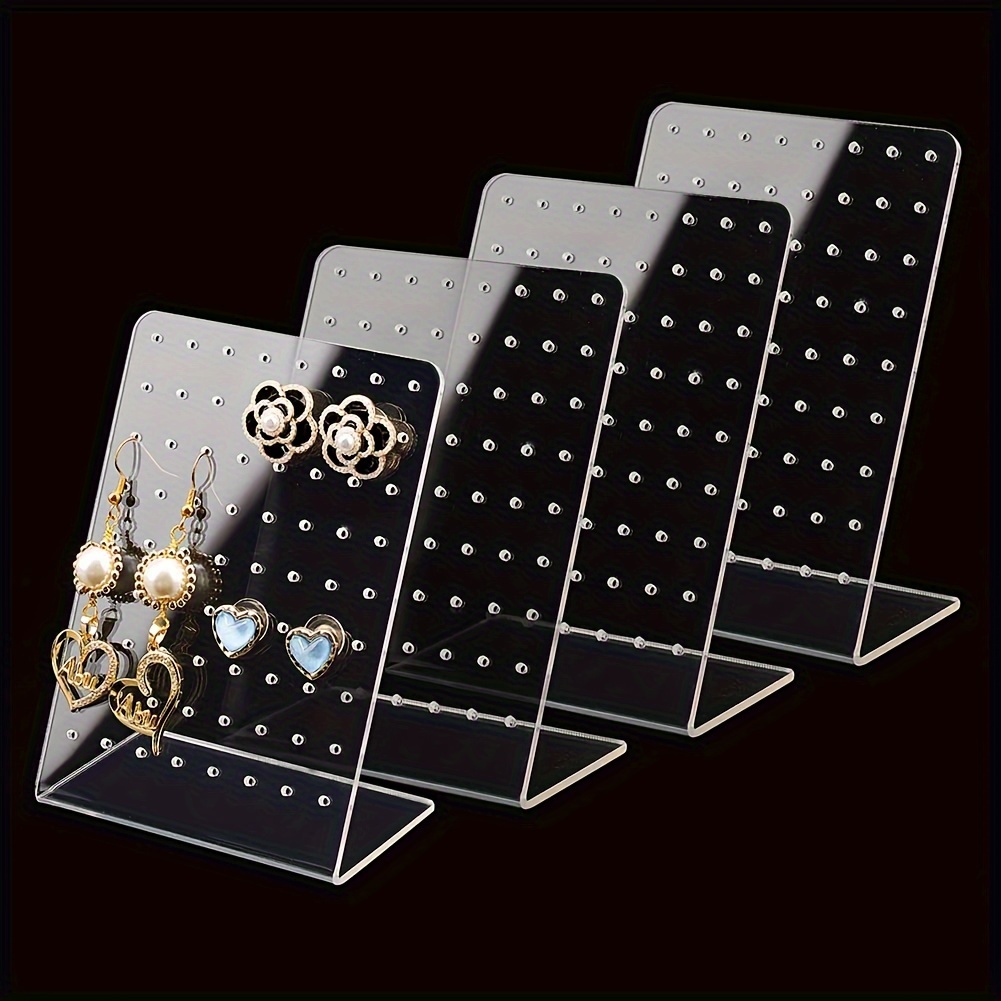 Mesh earring clearance holder stand