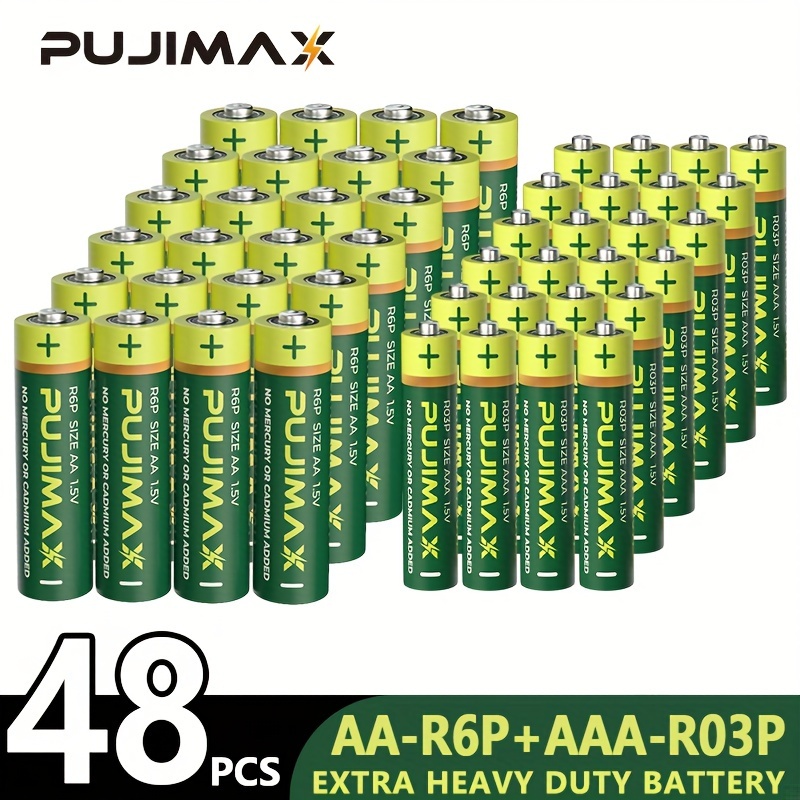Paquete de 8 pilas AA 3000mAh con 8 pilas recargables AAA1100mAh 1.2V Ni-MH  con caja de batería con 8 bahías AA AAA LCD Smart 1.2v NiMH/NiCd cargador