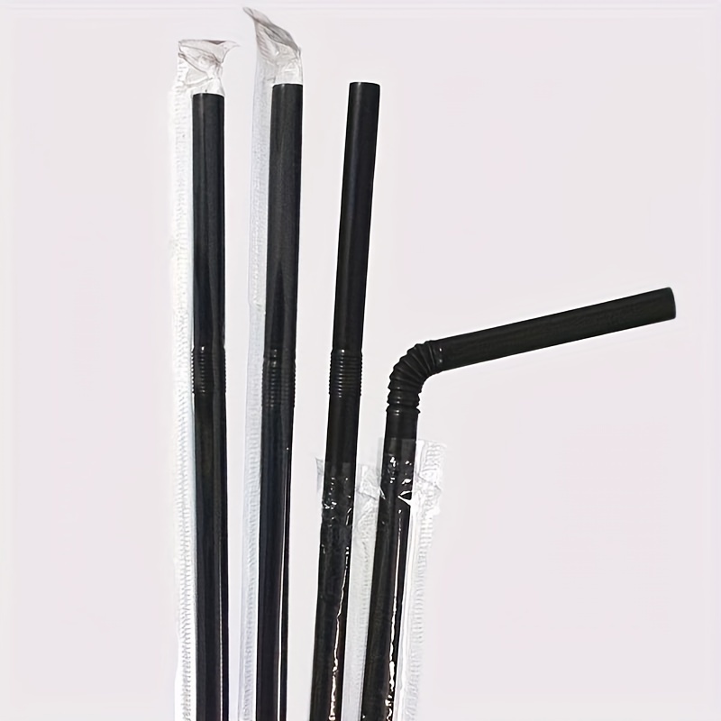 Straight Long Thin Straws, Thin Straw Disposable Plastic Straws Juice  Coffee, Outdoor Camping - Temu