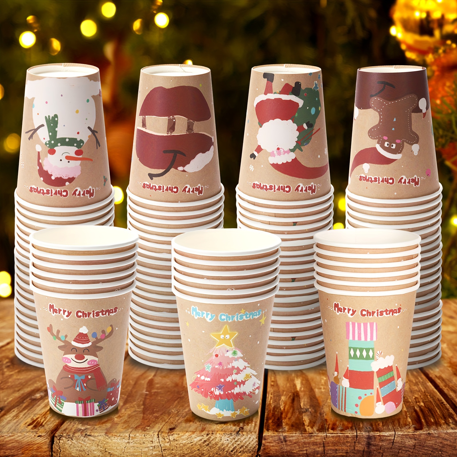 Fun Express Santa Disposable Plastic Cups (50 Cups) Holiday Party Supplies,  Drinkware, Favor Cups, T…See more Fun Express Santa Disposable Plastic
