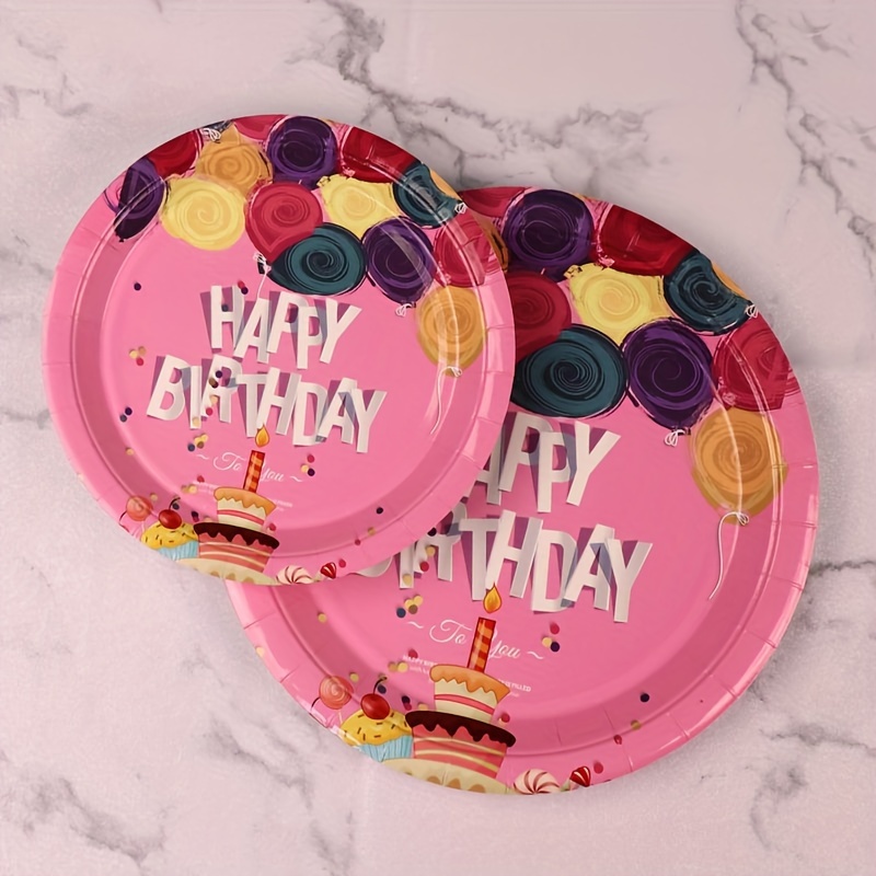 Platos Desechables Pizza: ¡perfectos Fiestas Cumpleaños - Temu