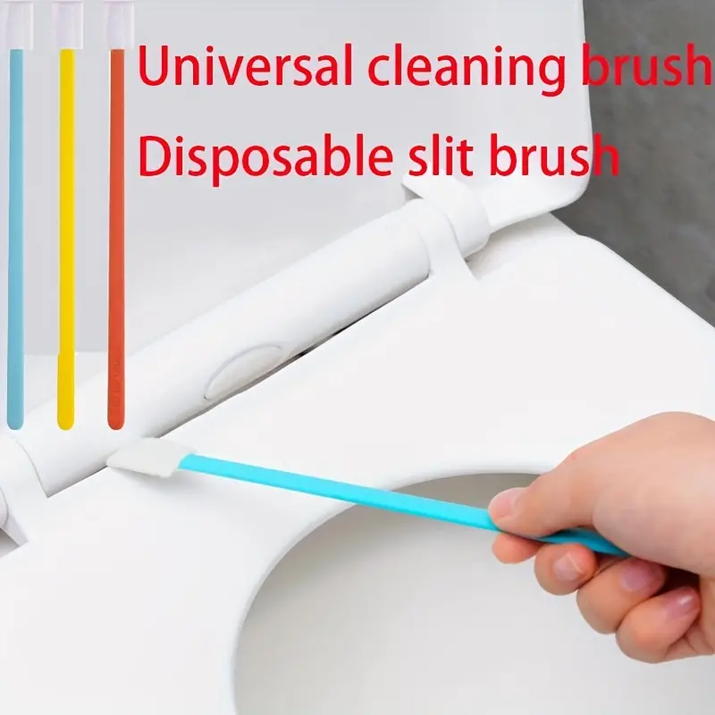Disposable Small Cleaning Brush, Extended Slot Brush, Refrigerator Slot  Brush, Disposable Crevice Brush, Toilet Brush, Window Groove Brush,  Portable Detailing Brush, No Dead Corners, Cleaning Gadgets, Cleaning  Supplies, Back To School 