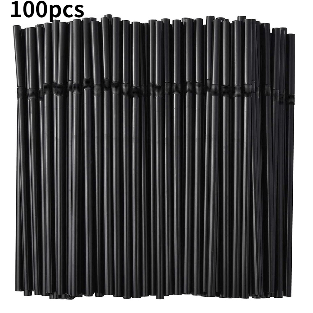 10-Pack Reusable Stainless Steel Metal Straws With Silicone Flex Tips  Elbows Cover - Reusable Stainless Drinking Straws - Dishwasher Safe -  Ecofriendly 