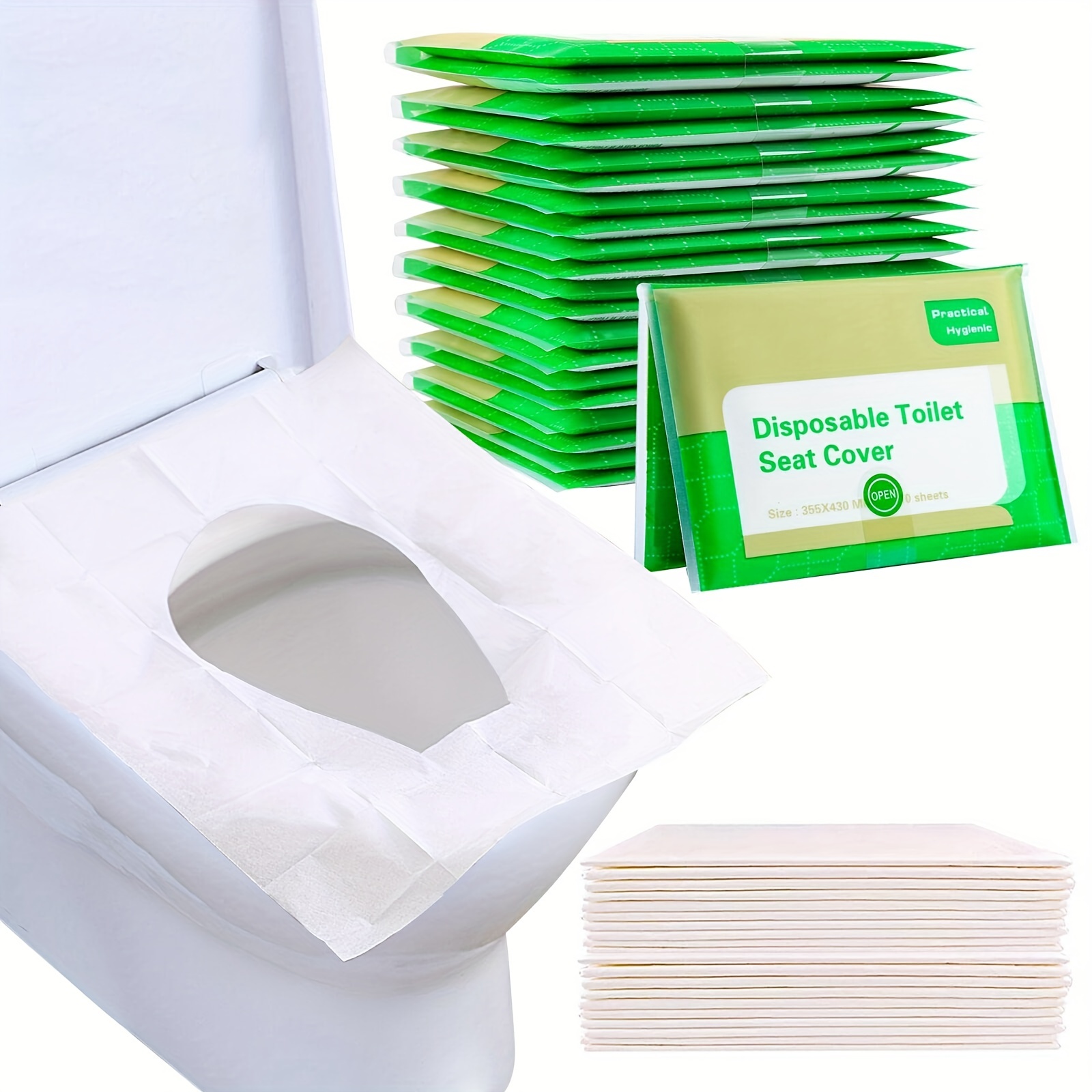 Toallas comprimidas de algodón para baño, pastillas de papel higiénico  suaves, sin olor, 100 piezas - AliExpress