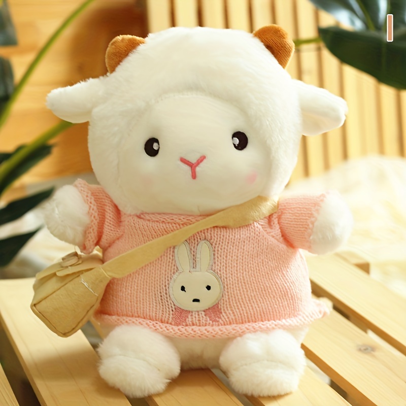 Cute Shaved Sheep Stuffed Animals Kawaii Lamb Plush Toys