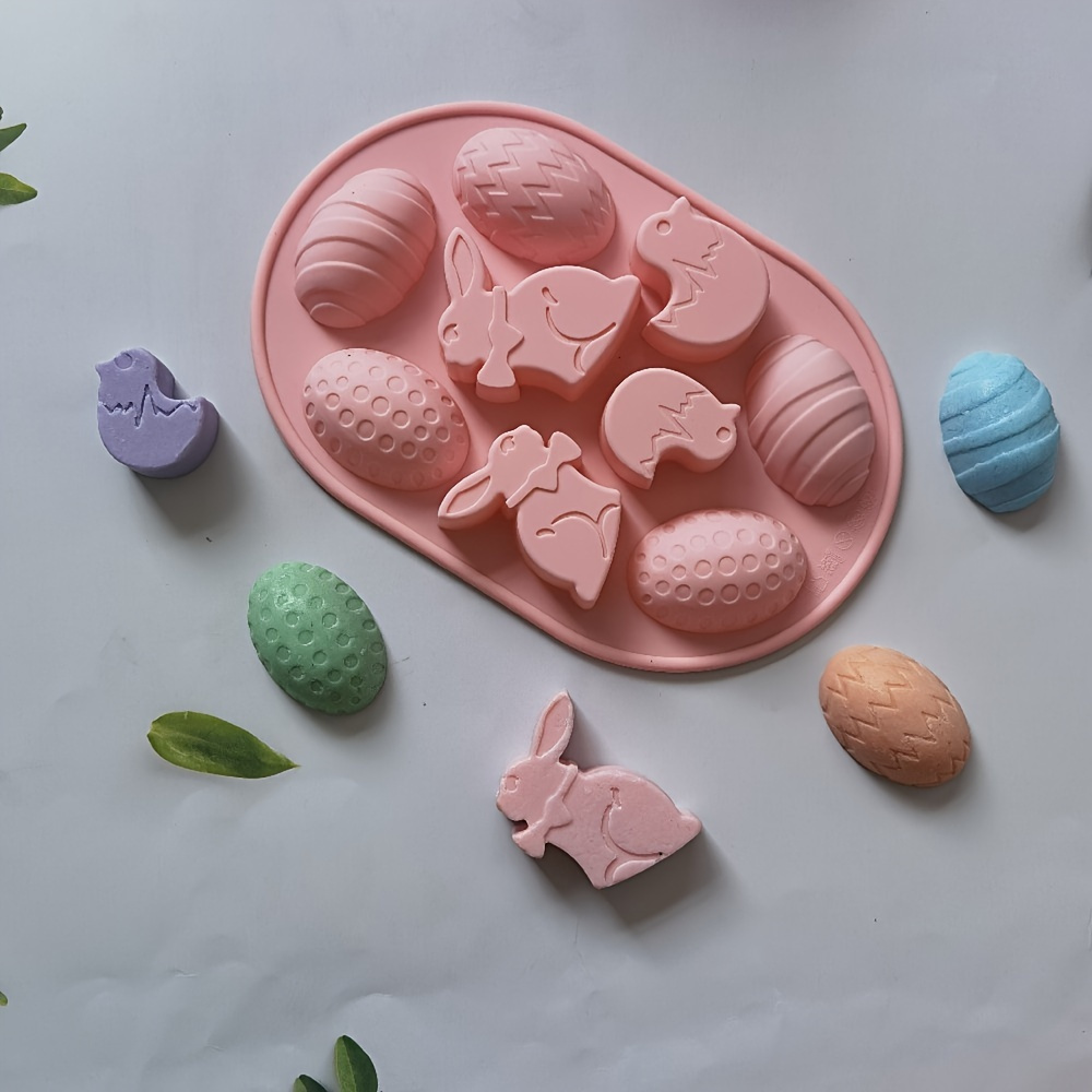 Pebble Shaped Chocolate Mold 3d Silicone Mold Egg Mini - Temu