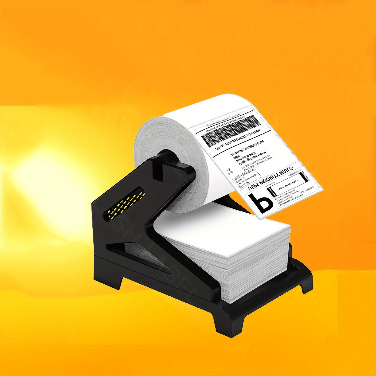 Sticker Roll Holder Thermal Label Holder For Desktop Label Printer Label  Stand Shipping Supplies 1Pc Generic