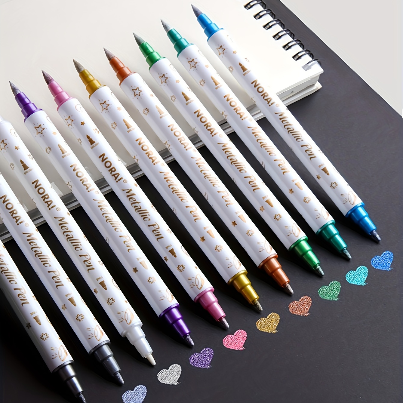 Sta Calligraphy Pen Waterproof Markers Soft Brush Pens For - Temu