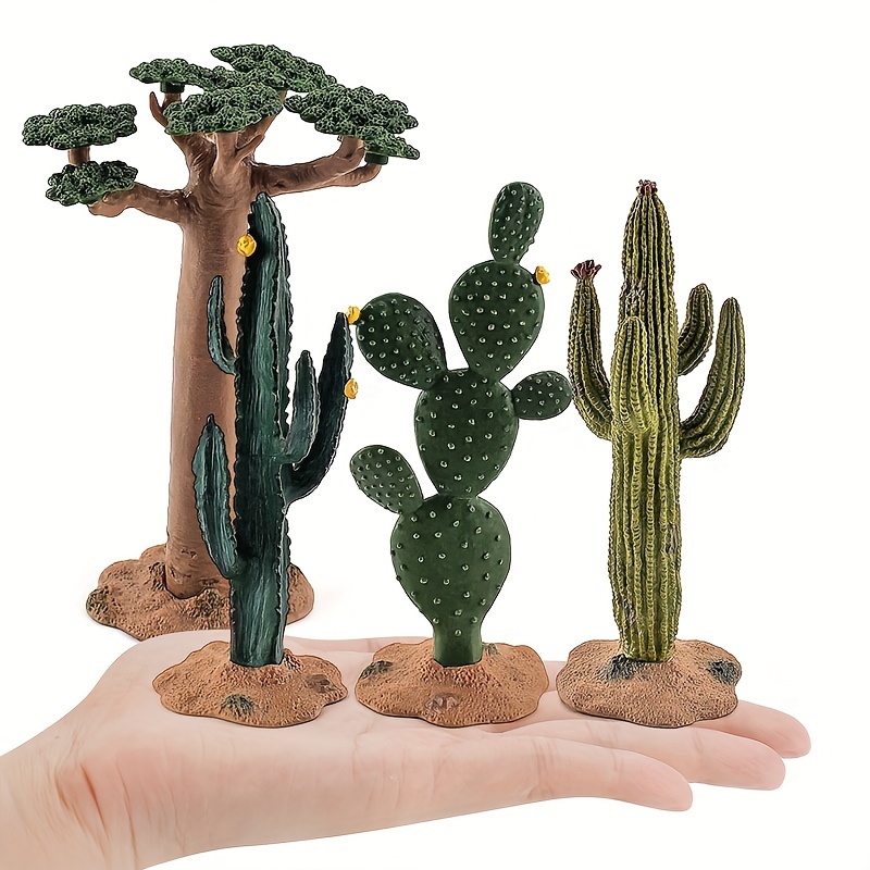 7 Pièces Mini-ornements De Voiture De Cactus De Résine, Décoration De  Micro-paysage, Ornements De Plante Succulente De Table Intérieure, Mode en  ligne