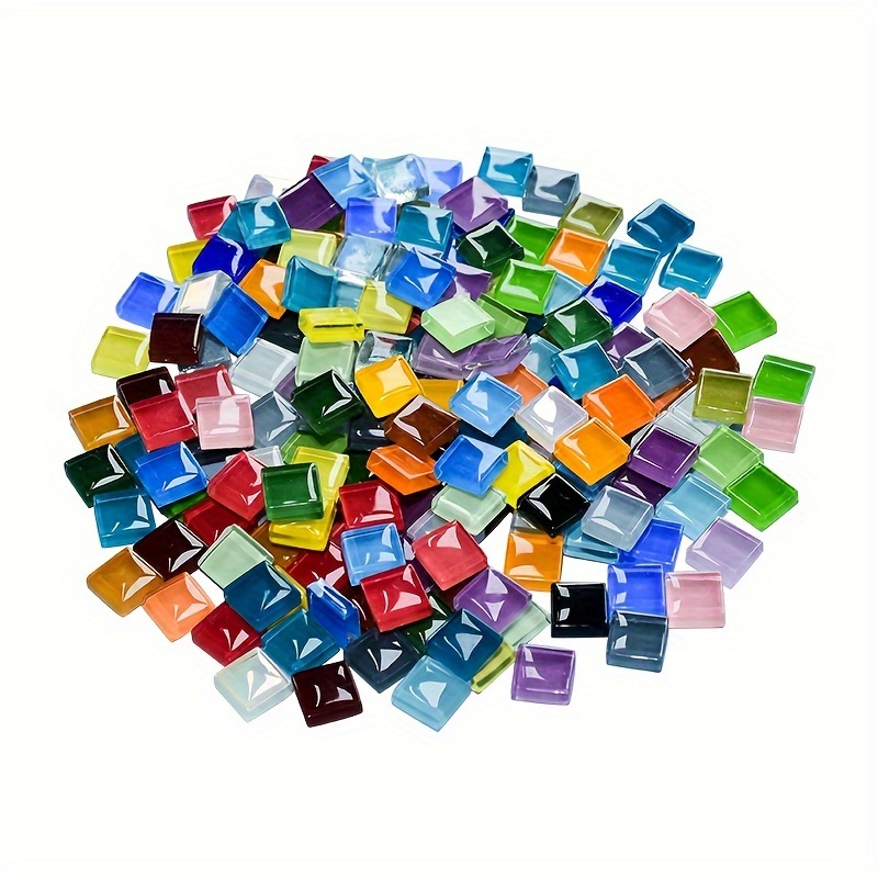 450Pcs 1cm Jewelry Making Mosaic Patches DIY Craft Candle Lamp