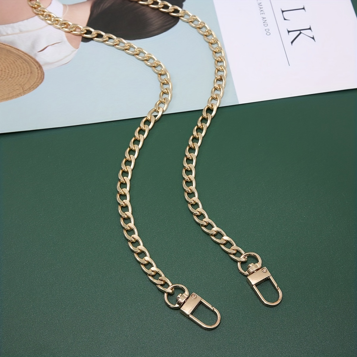 Chain Strap Extender Curb Style Accessory for Louis Vuitton 
