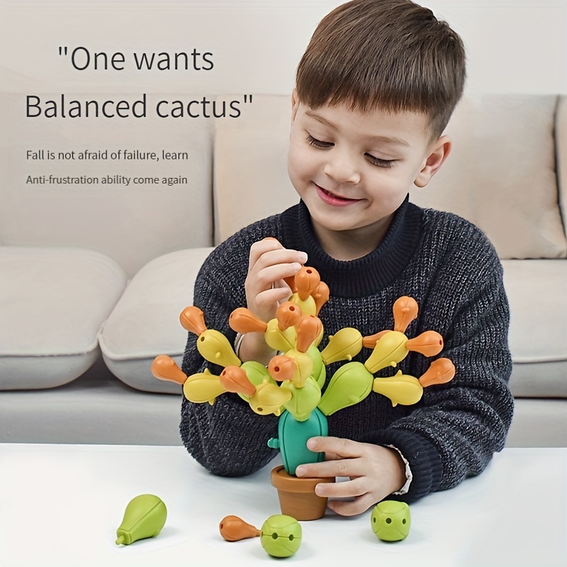 1pc Cute Cactus Buddy Never Drop Juguete Silicona Dentición - Temu