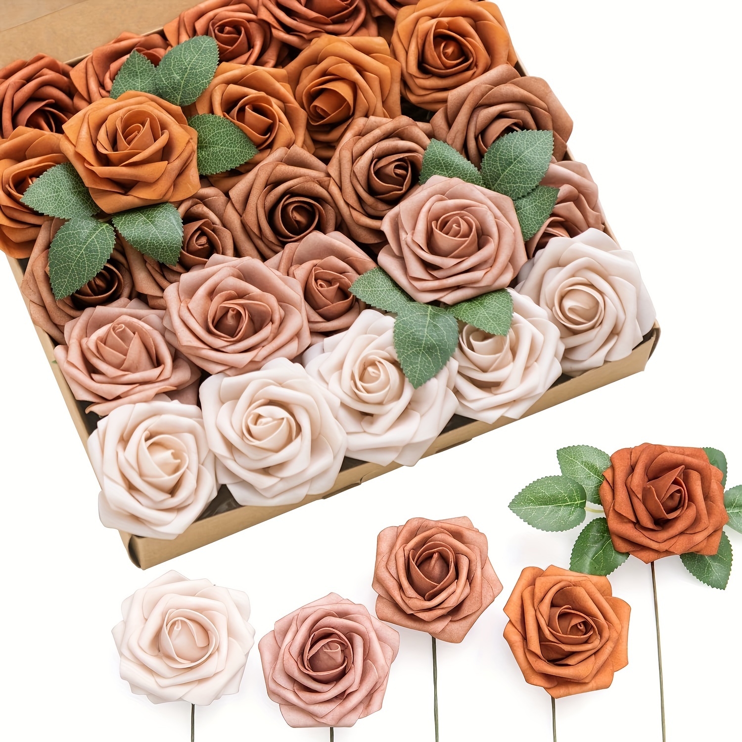 Mini rose and eucalyptus wedding bouquet bouquet boutonniere set