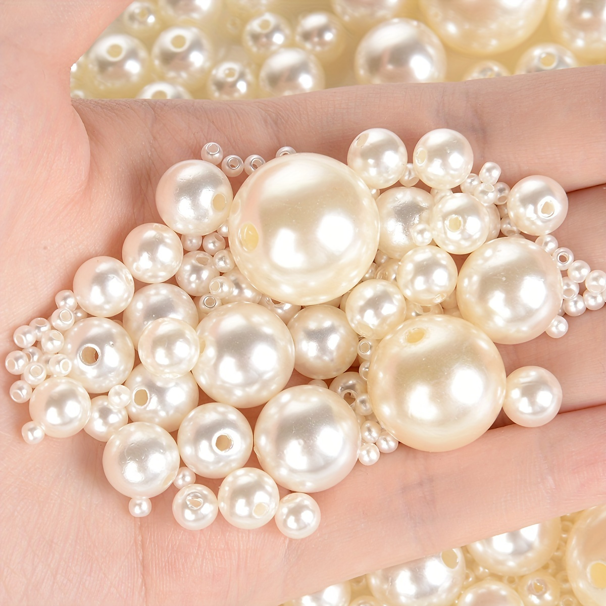 Pearl Beads 28 Colors Multicolor Pearl Beads Loose Pearls - Temu