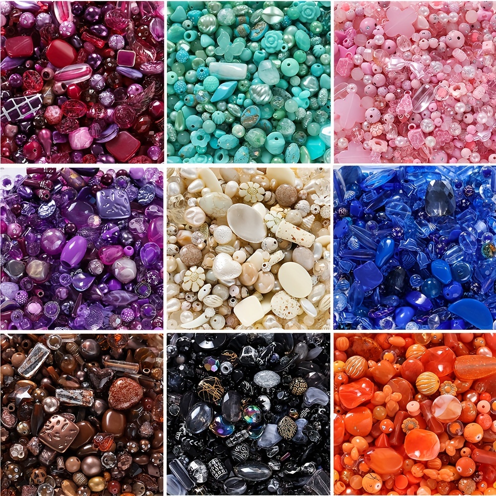 Jellyfish Beads, Flower Beads, Acrylic Beads, Beads, Bell Shape Beads 