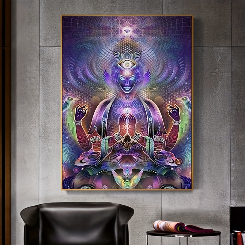 Buddha Statue 5d Diamond Painting Adult Kit, Diy Diamond Art Kit, Full  Diamond Buddhist Lotus Diamond Dot Painting Gem Art And Home Wall  Decoration Crafts - Temu