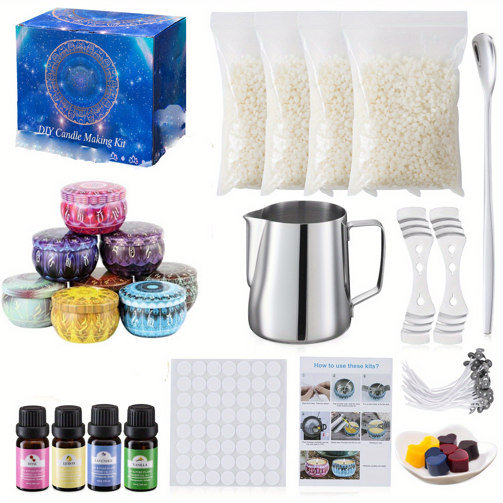 #DIY Candle Making Kit #DIY Velas en #Casa 