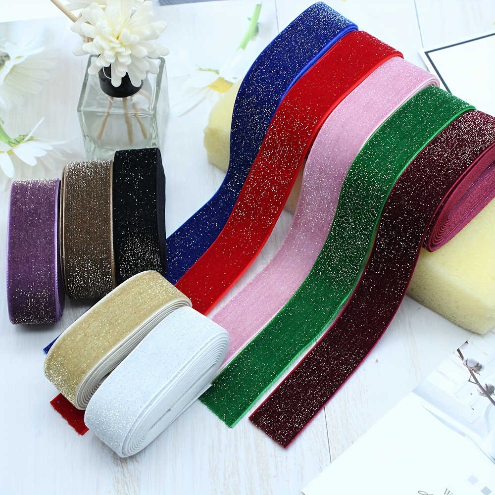 1 Roll, 0.59inch Wide X 3582.68inch, Single Sided Polyester Ribbon, Ribbon  For Crafts, Gifts