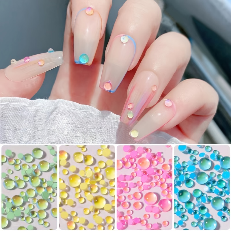 Pointed Back Rhinestone Crystal Water Drop Gems Iridescent Rhinestone Jewels  for Crafts Clothes DIY Jewelry Nail Art Decorations - AliExpress