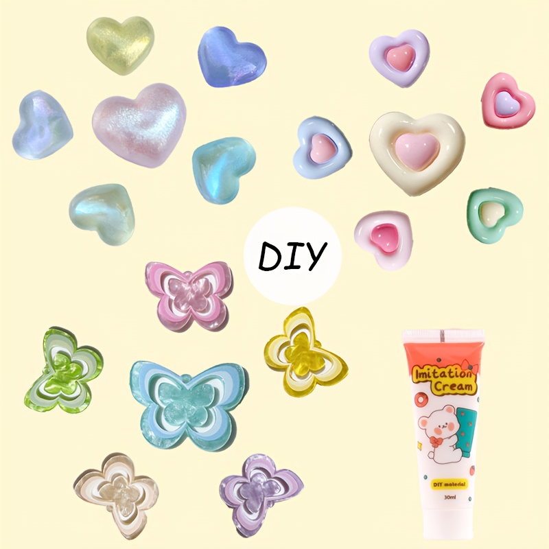 Resin Cream Goo Card Glue Soft Clay DIY Crystal Cream Glue Kids Gift