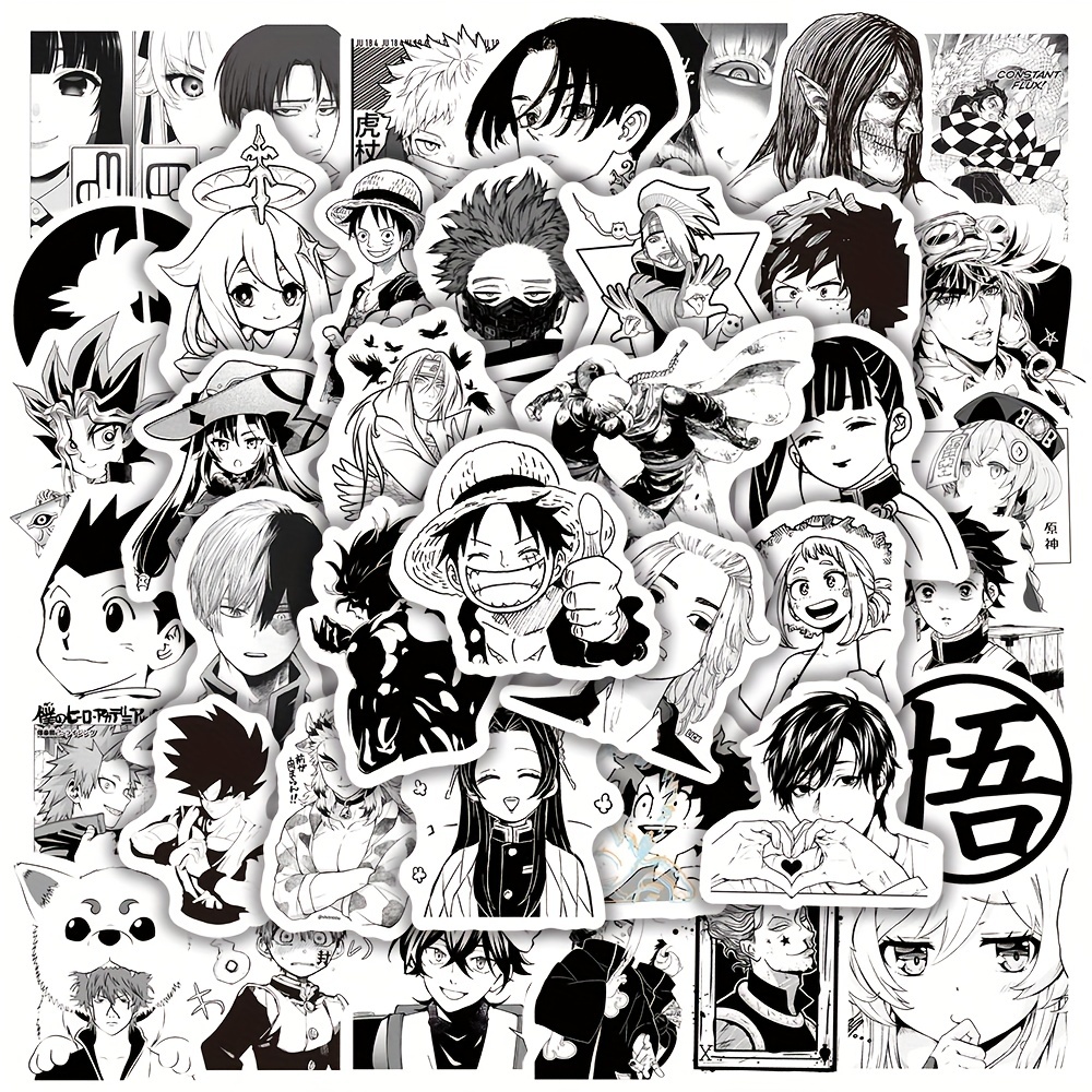 Anime Chainsaw Man Series Doodle Waterproof Stickers Diy Creative Toys -  Temu