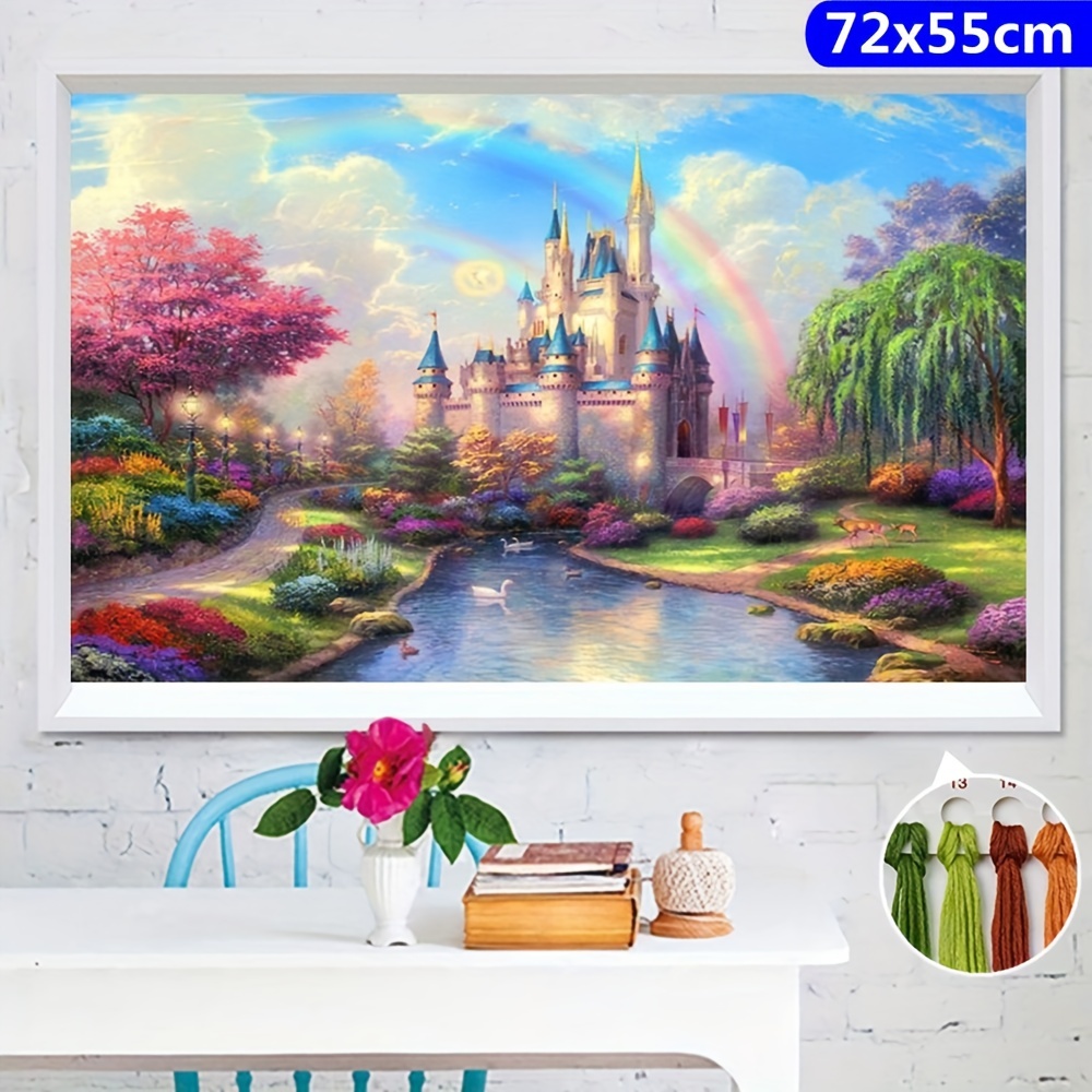 Landscape Dreamly Town Diamond Painting On Clearance Cross Stitch Bookmark  Bedroom Decoration Wall Decor Kids Gift Free Shipping - AliExpress