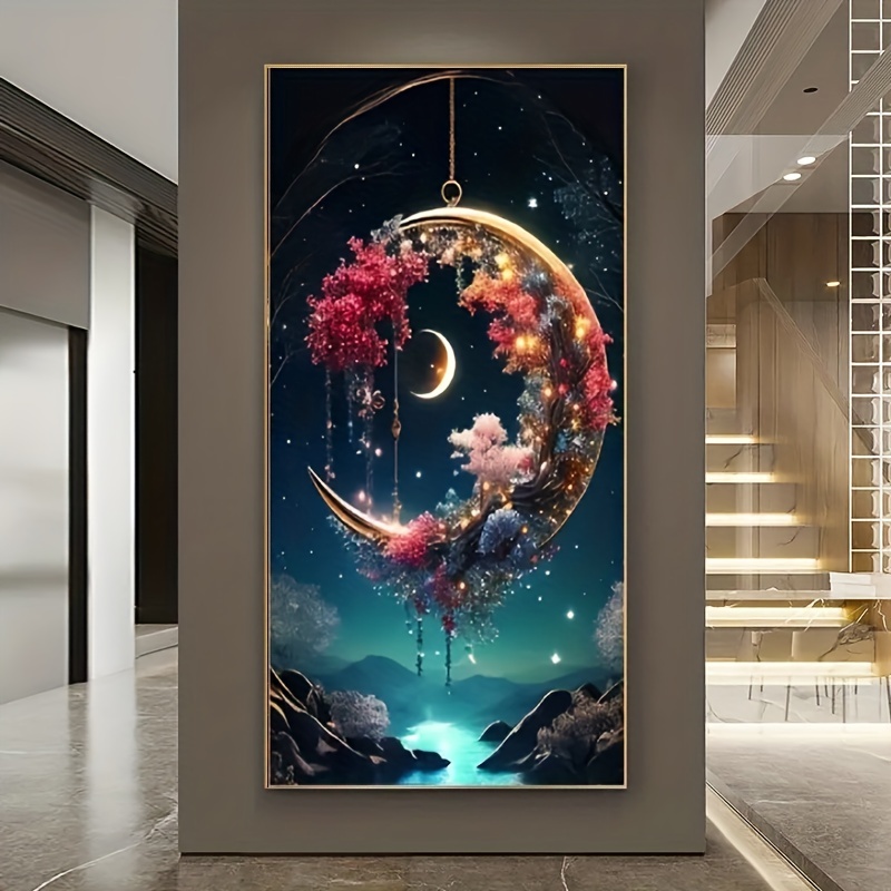 5D DIY Diamond Painting Kits For Adults Beginner, Large Size Mountain  Abstract Bear Full Diamond Embroidery Cross Stitch Crystal Rhinestone  Paintings