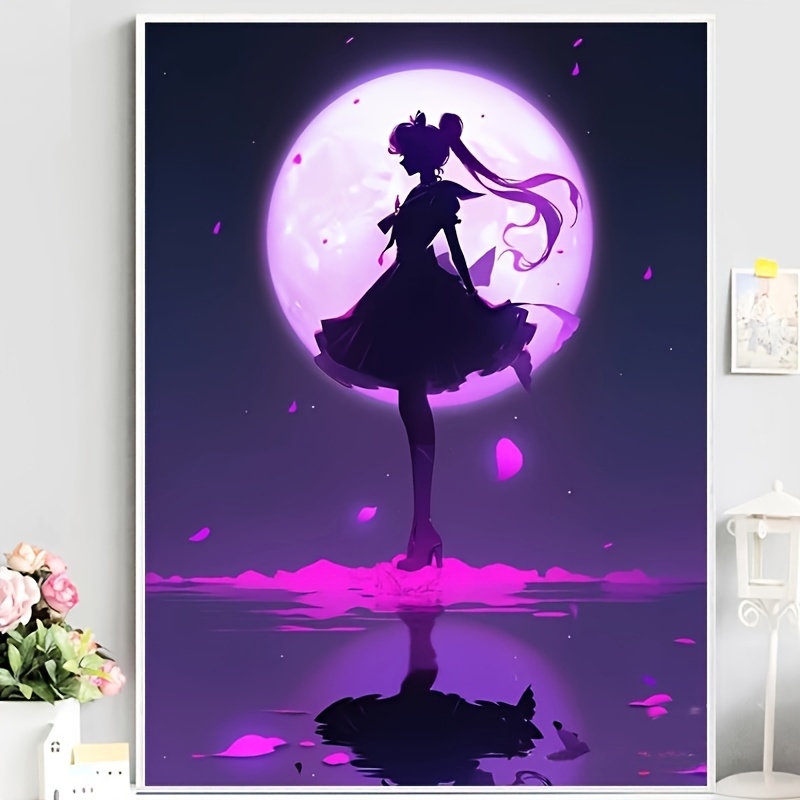 Diamond Painting Kit, Anime Series Sailor Moon Diy 5d Diamond Painting Art  Kit For Adult Beginners, Diamond Painting Round Full Artificial Diamond  Used For Home Wall Decoration Diamond Painting Kit - Temu