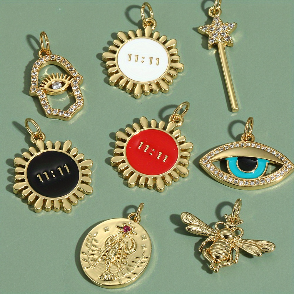 Amuletos de bronce contra el mal de ojo, conectores turcos contra