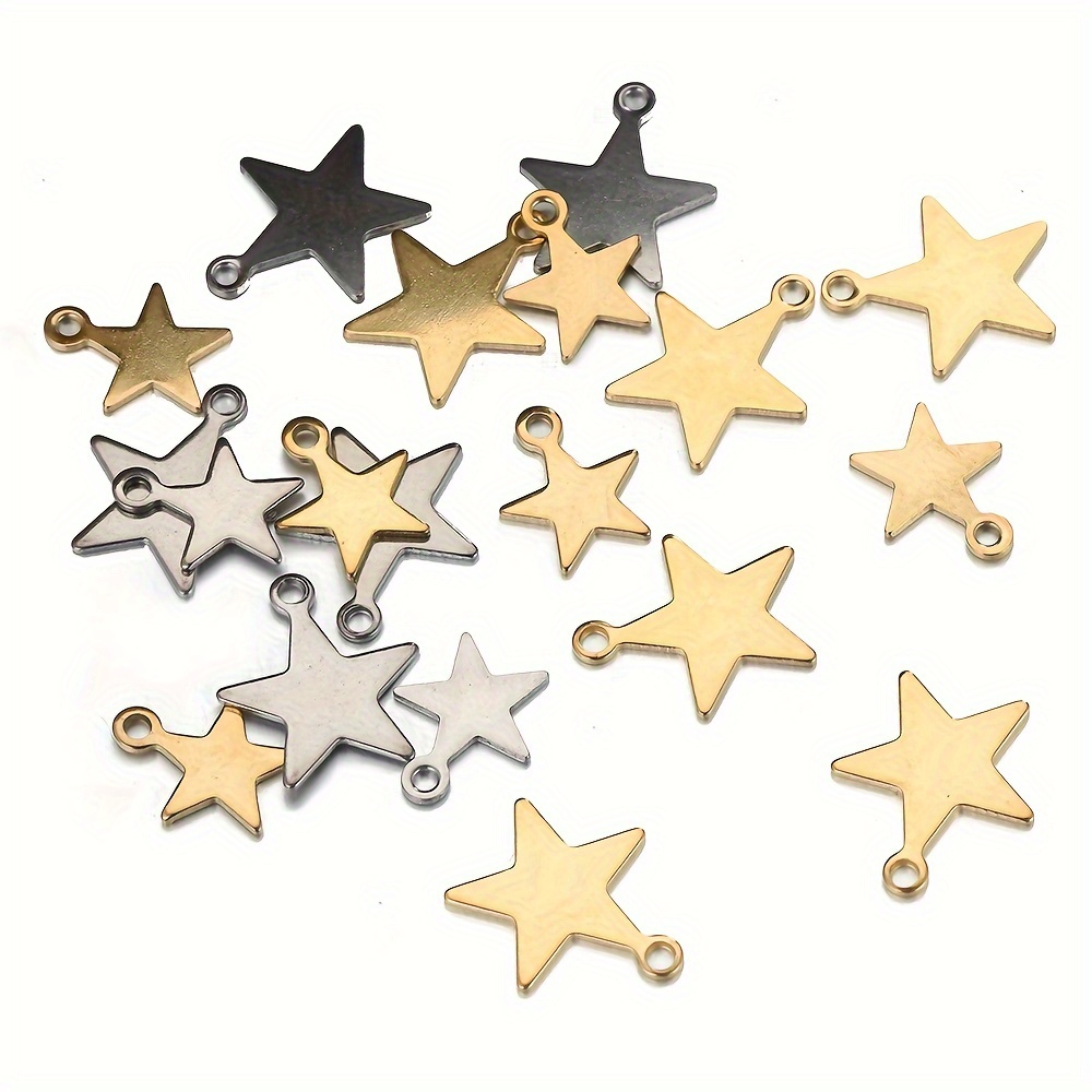 Stainless Steel Charms - Temu