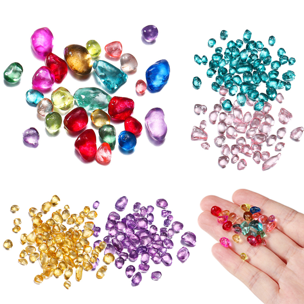 Orgone Resin Fillers-5 Metal Shavings|5 Symbol Stickers|6 Colored Crystals