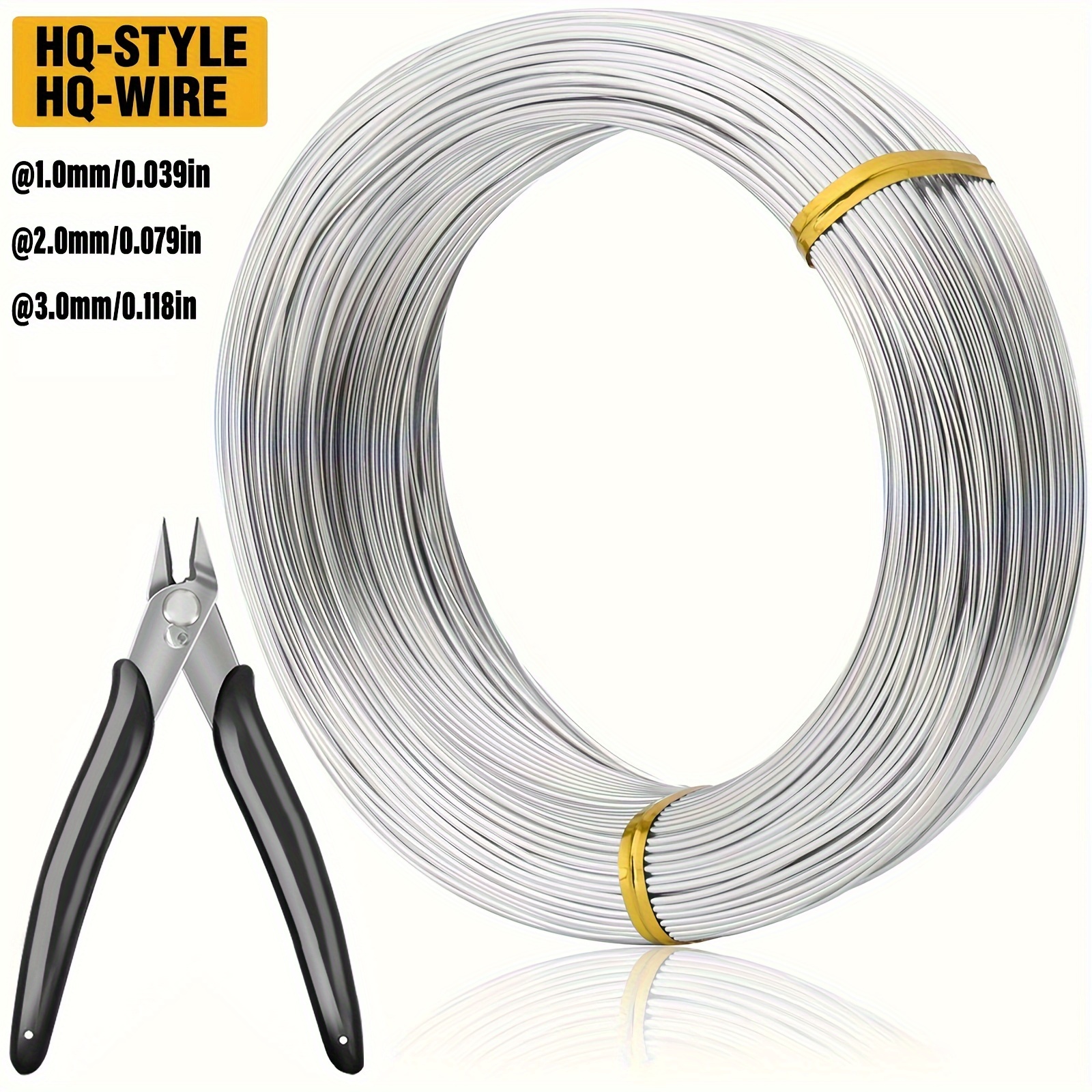 Handmade Diy Colored Silver Wire Molding Strip Beaded Hook - Temu
