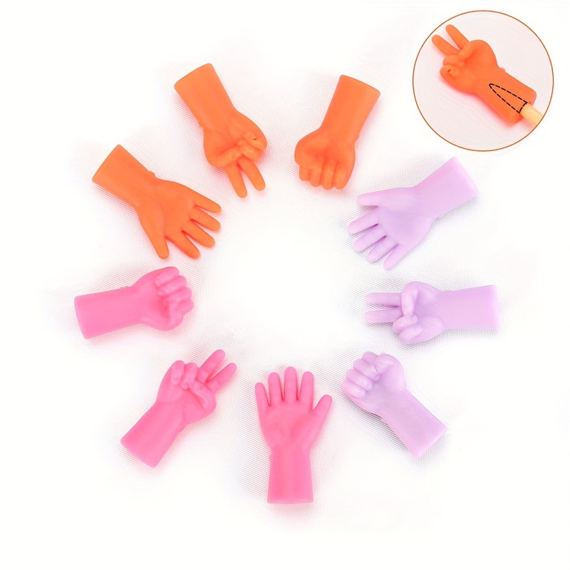 Colorful Knit Knitting Needles Point Protectors Needle Tip - Temu