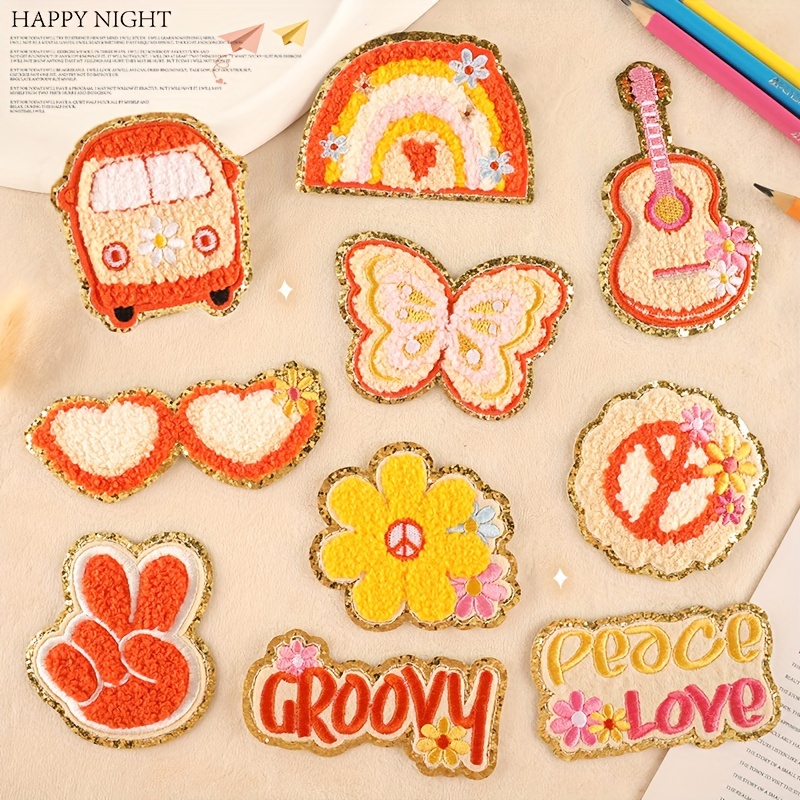 Cute Tape Radio Shaped Embroidery Patches Diy Clothes Add - Temu