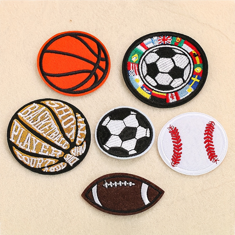  5Pcs Rugby Team Logo Embroidery Patch, Iron-on Football Patch  for Jacket Backpack Jeans Clothes DIY Patches : Arts, Crafts & Sewing