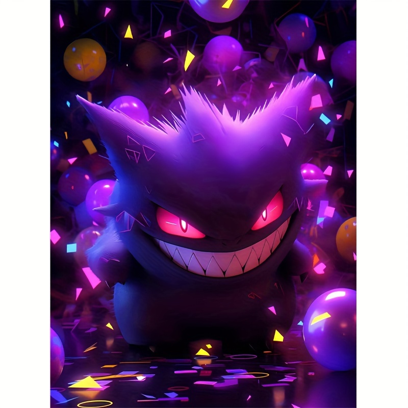 Gengar Pokemon Diamond Painting 