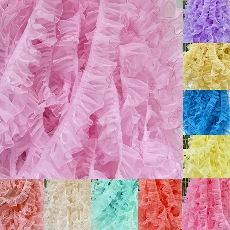 5yards Tulle Ribbon Butterfly Net Spring Summer Yarn Baby - Temu