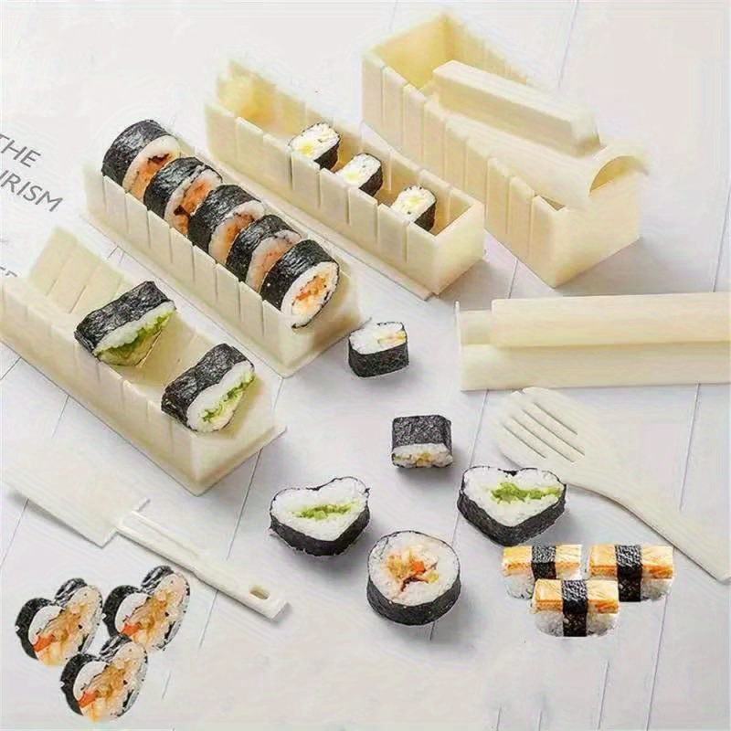 7pcs/set Set De Fabricante De Sushi Kit De Fabricación De - Temu Chile