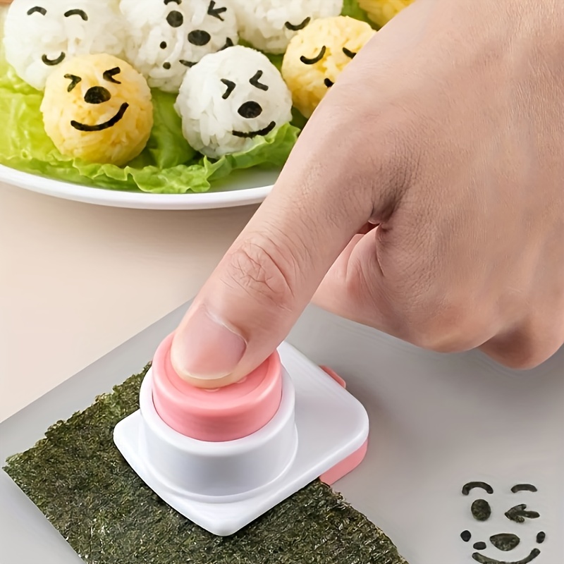 10Pcs Rice Ball Molds, Cute Onigiri Mold DIY Sushi Molds, Rice Ball Mould  Shaker Sushi Maker